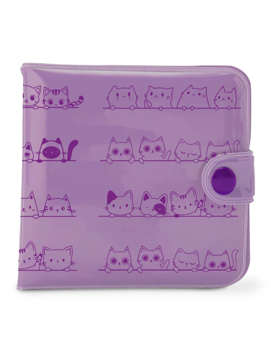Portafogli Per Bambini Viola Gattini
