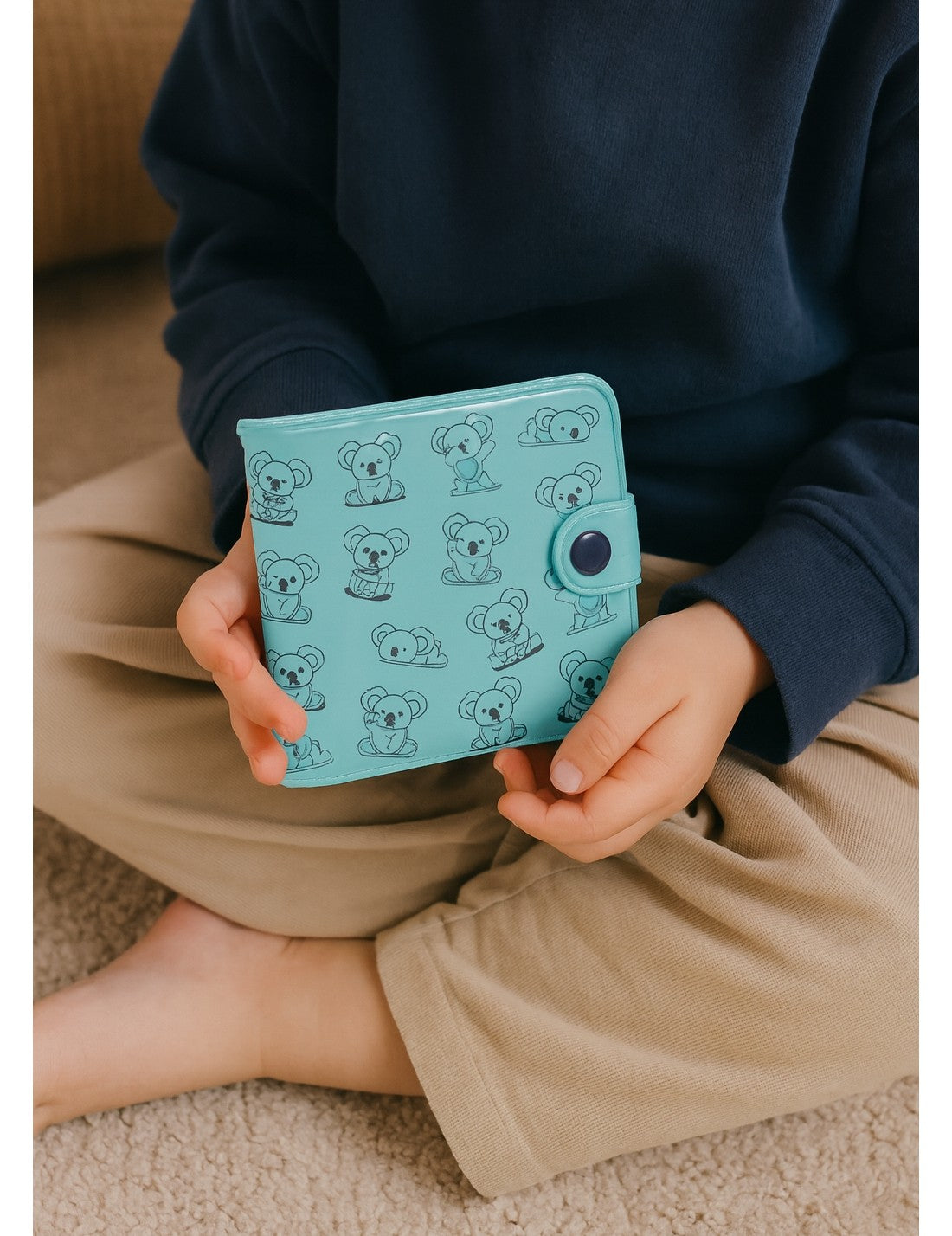 Portafogli Per Bambini Verde Koala
