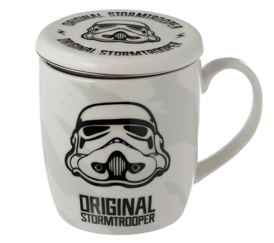 Tazza In Ceramica Star Wars Stormtrooper Con Infusore