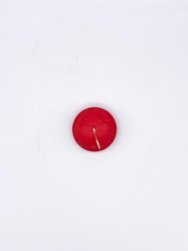 Candela Galleggiante Rossa 4CM