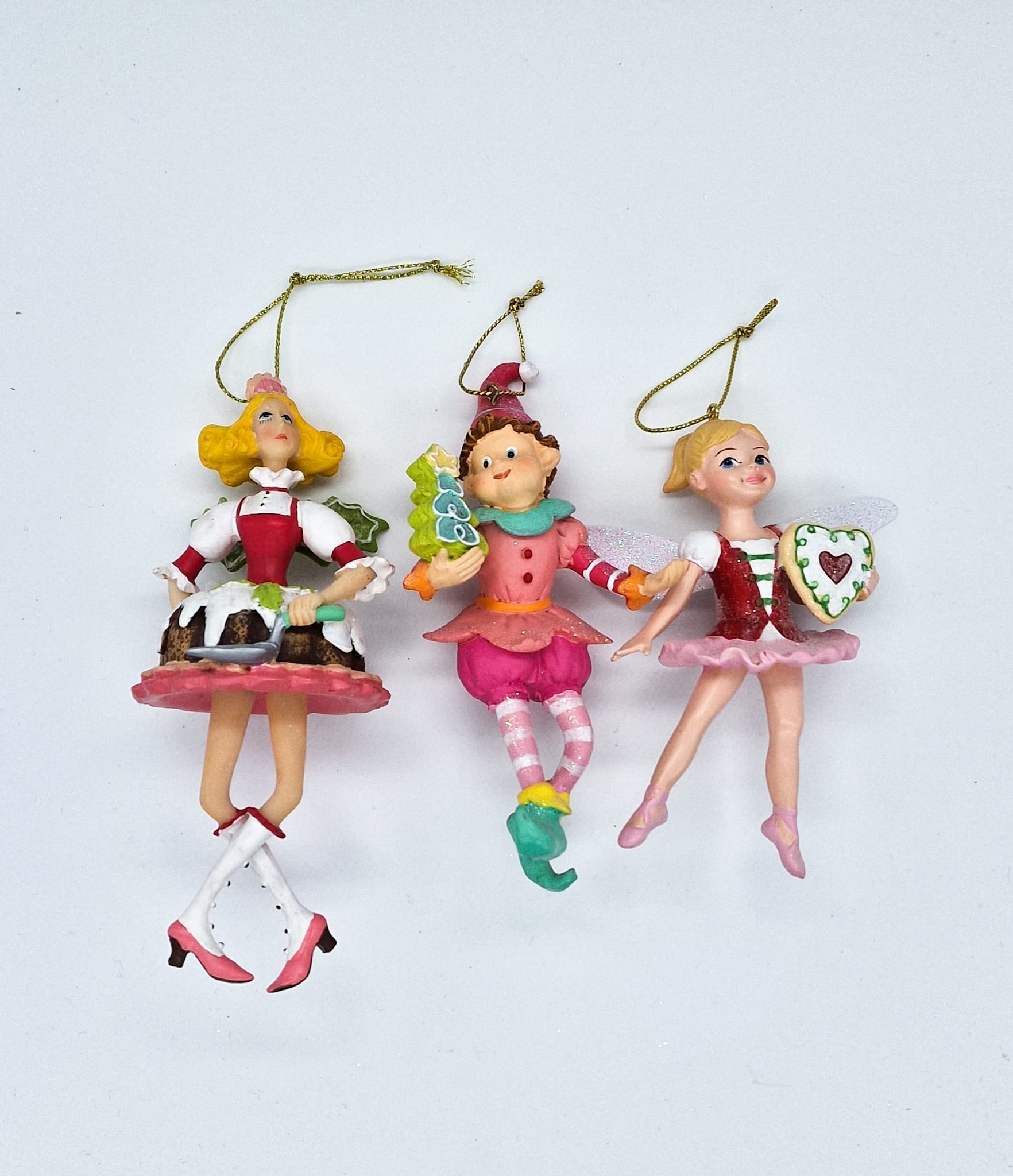 Addobbo Albero Di Natale Fata Bambino Dolce