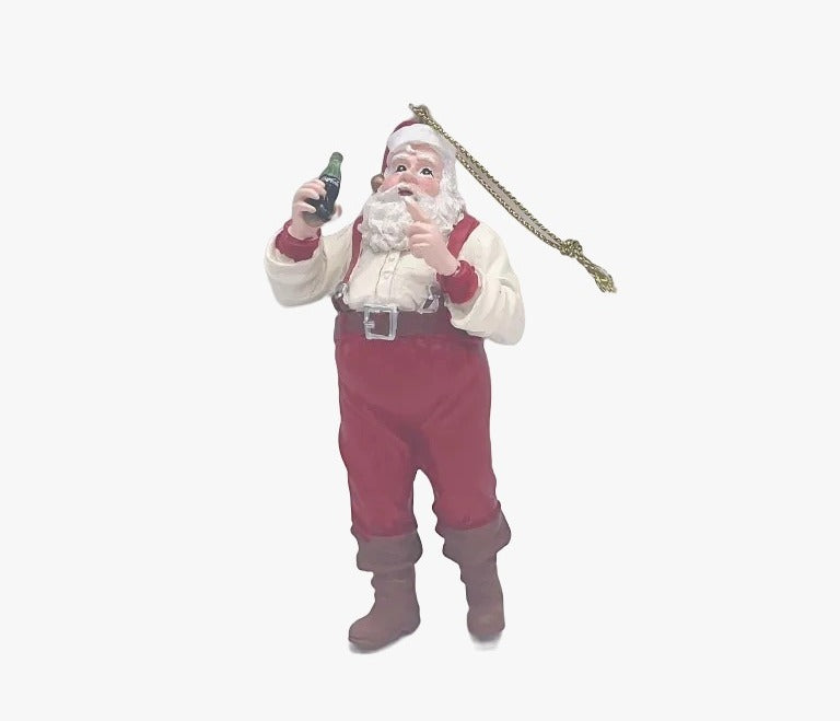 Addobbo Albero Di Natale Babbo Natale Beve Coca-Cola