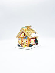 Addobbo Albero Di Natale Casetta Bakery 8,5cm