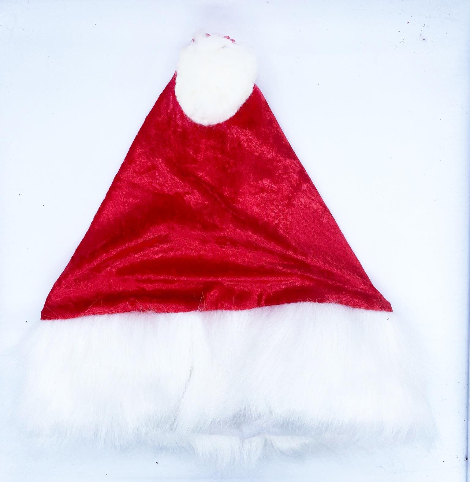 Costume Natalizio Cappello Di Babbo Natale 38cm