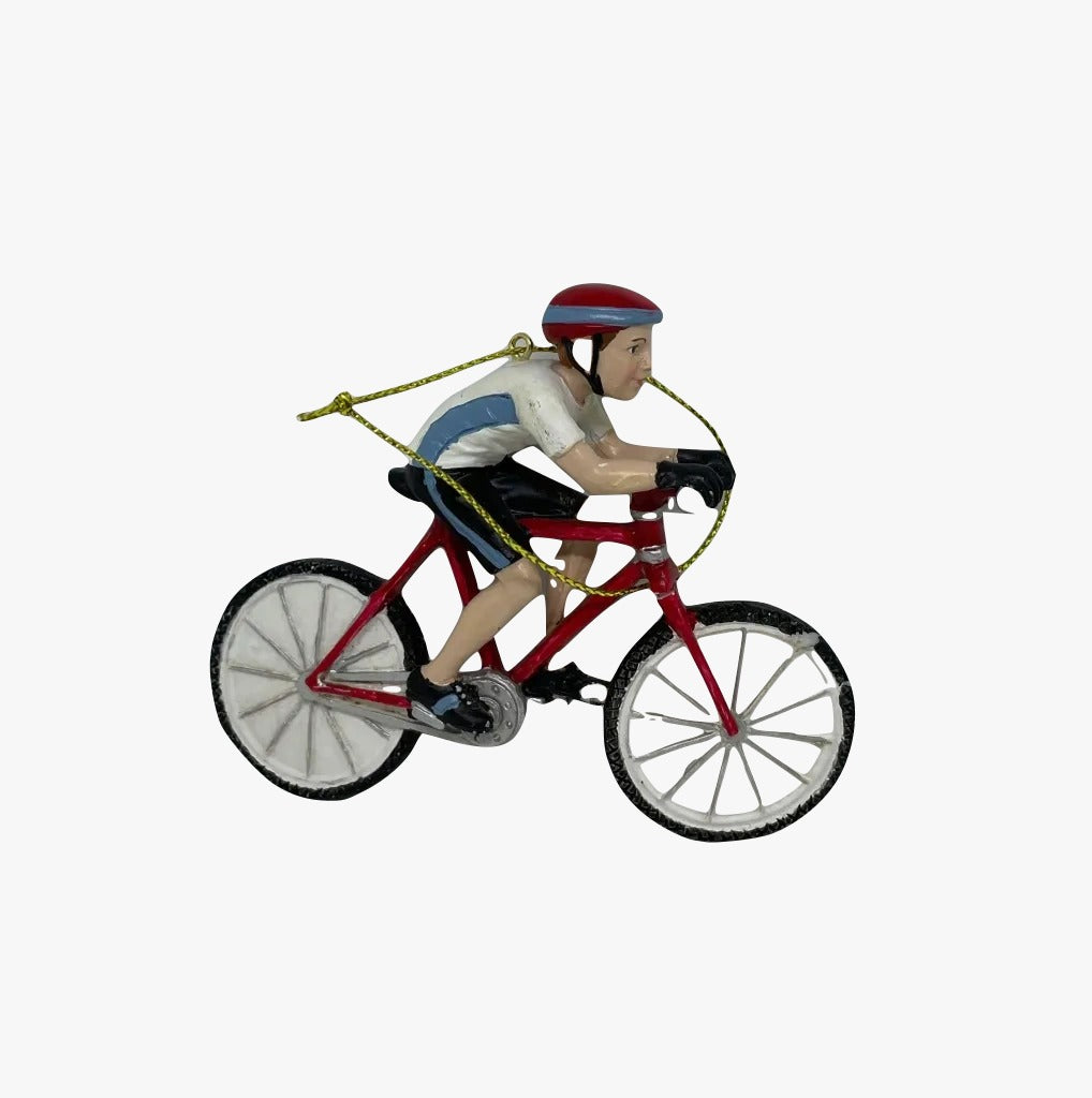 Addobbo Albero Di Natale Ciclista Personalizzabile