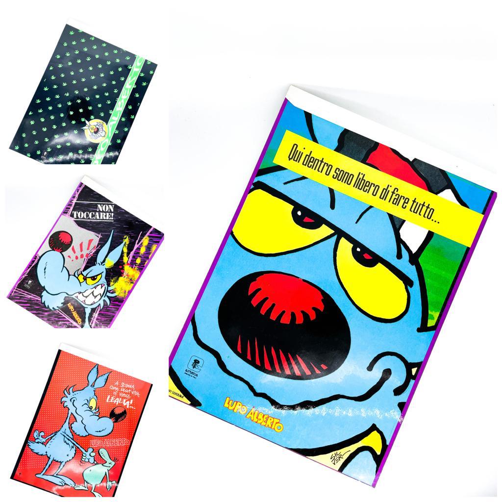 Lupo Alberto Block Notes A4 5mm