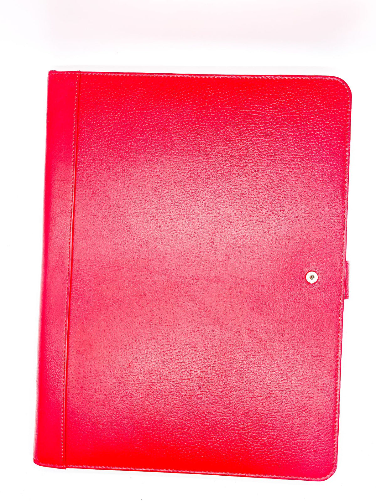 Portablocco In Ecopelle Rosso A4