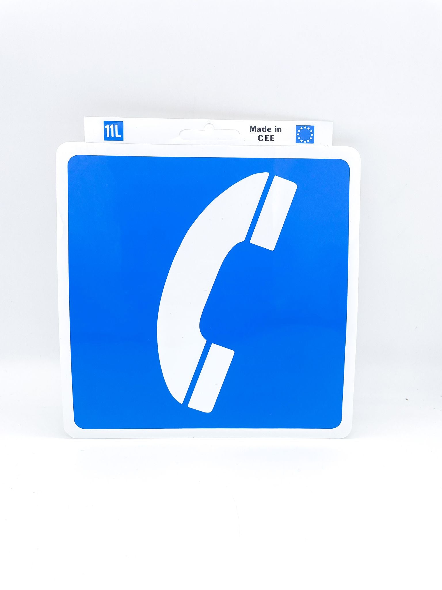 Cartello Indicatore Segnaletica Telefono