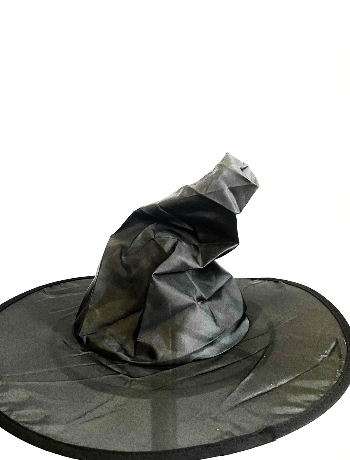 Cappello Da Strega Nero Costume Halloween 33cm
