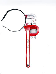 Frontino Con Pinza Insanguinata In Plastica Halloween