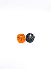 Set 2 Candele Tealight Con Ragnatela Ornamenti Halloween