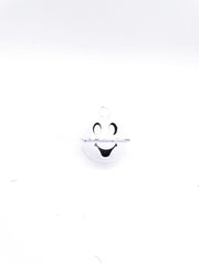 Campanella Fantasma Con Sonaglio Ø4cm Ornamenti Halloween