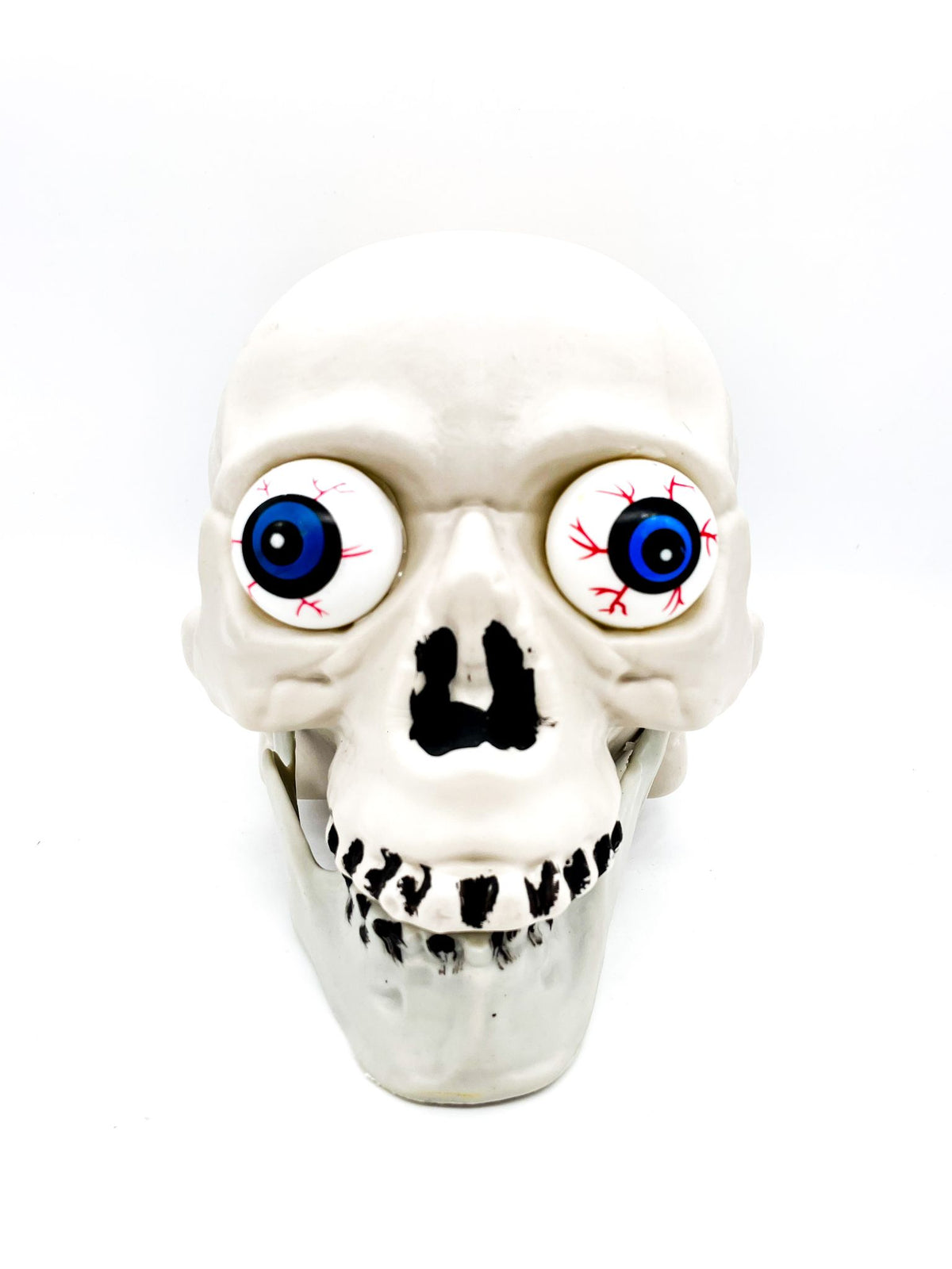 Teschio Con Occhi Luminosi Ø17cm Ornamenti Halloween