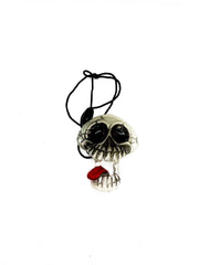 Teschio Luminoso Con Laccio Ornamenti Halloween