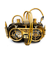 Maschera Steampunk Con Paralenti Mobili Maschere Carnevale