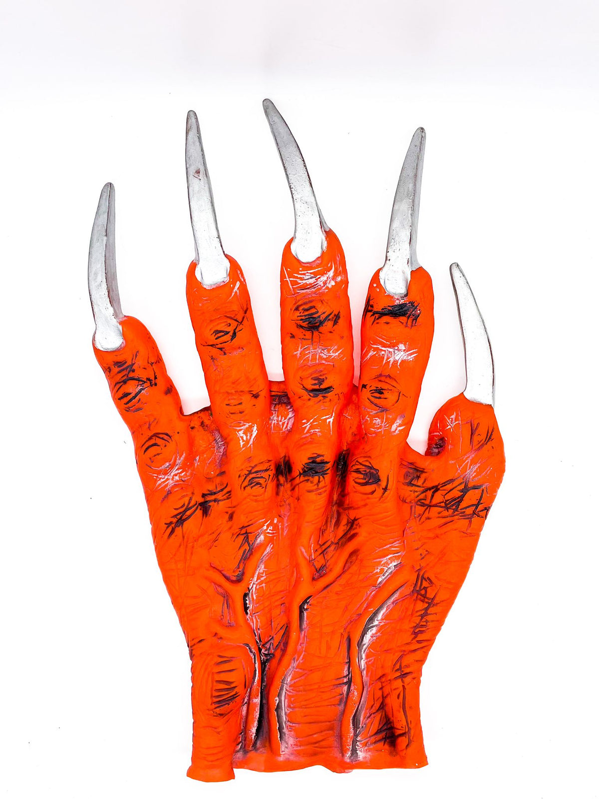 Mani Da Mostro Arancioni In Gomma Accessori Halloween