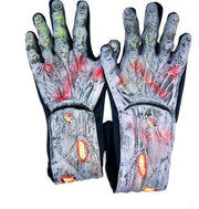 Guanti Mani Da Zombie 40cm Accessori Halloween