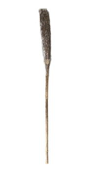 Scopa Da Strega In Bamboo 105cm Accessori Halloween