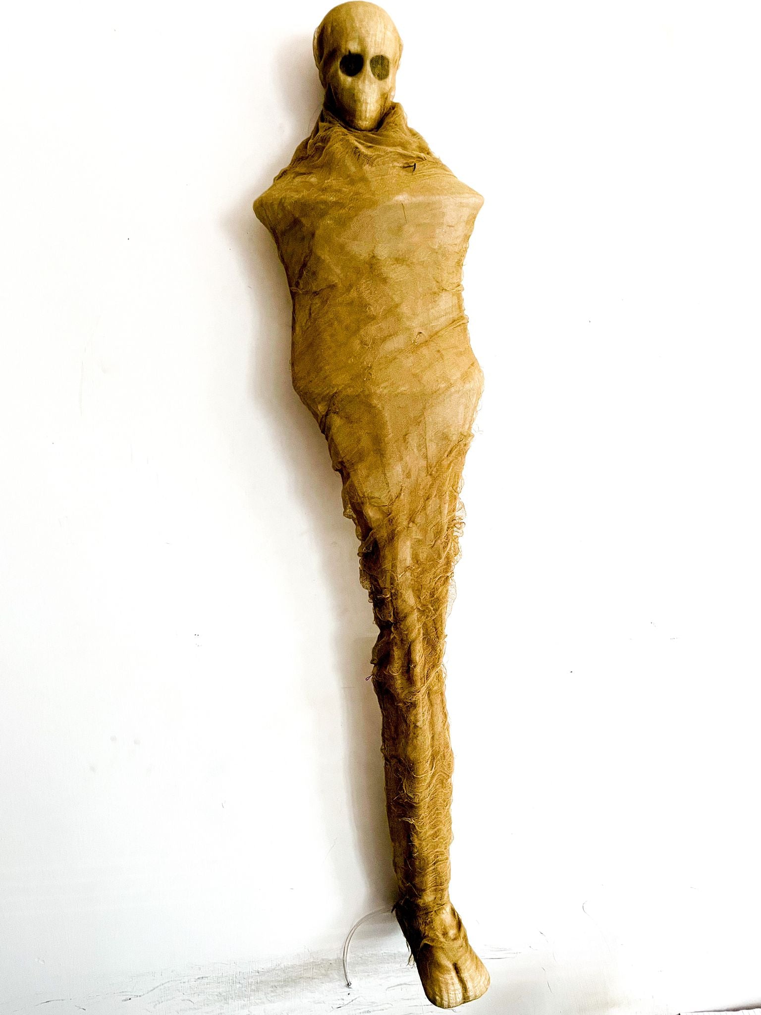 Mummia Scheletro Con Luci 110cm Ornamenti Halloween