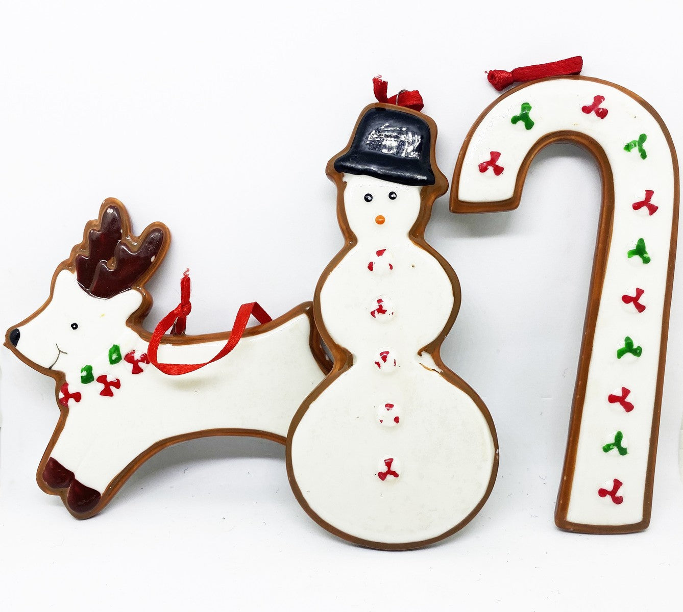 Addobbo Albero Di Natale Renna Pupazzo Candy Assortiti