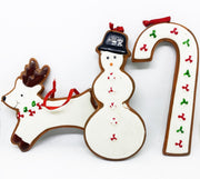 Addobbo Albero Di Natale Renna Pupazzo Candy Assortiti