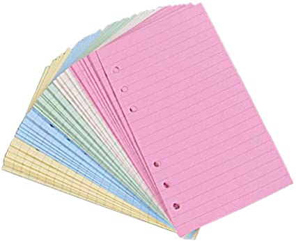 Ricambi Interni Forati Per Raccoglitore A5 Varie Colorazioni