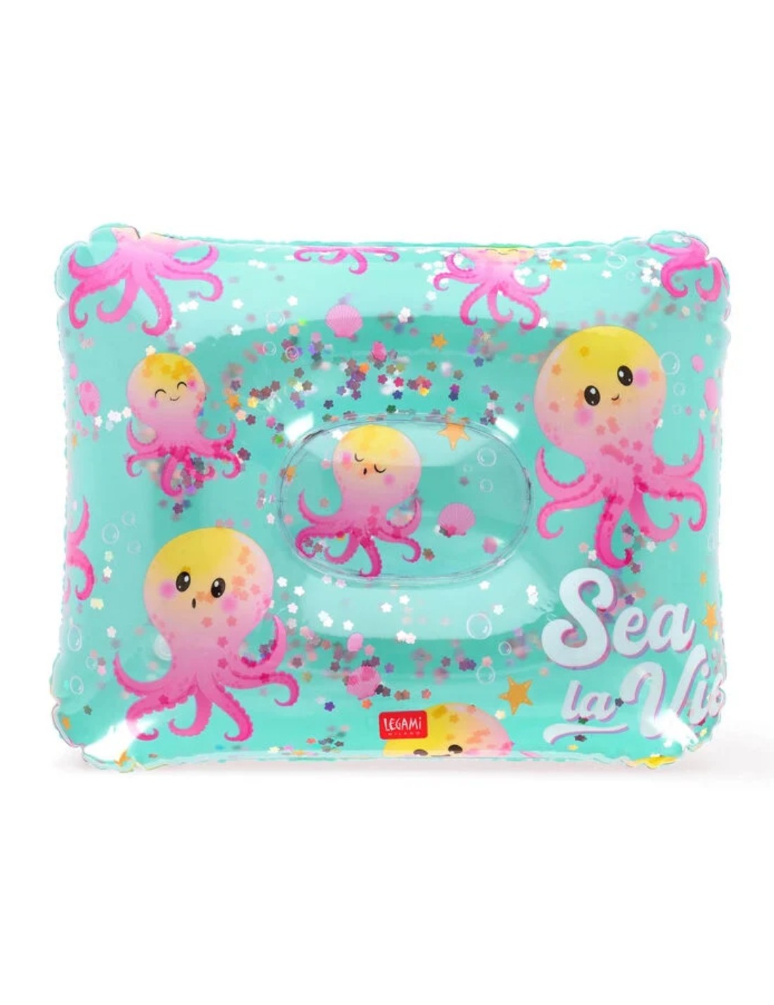 Cuscino Da Spiaggia Gonfiabile Octopus Legami