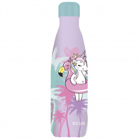 Borraccia Acciaio Inox Acua Kids Unicorno 500ml