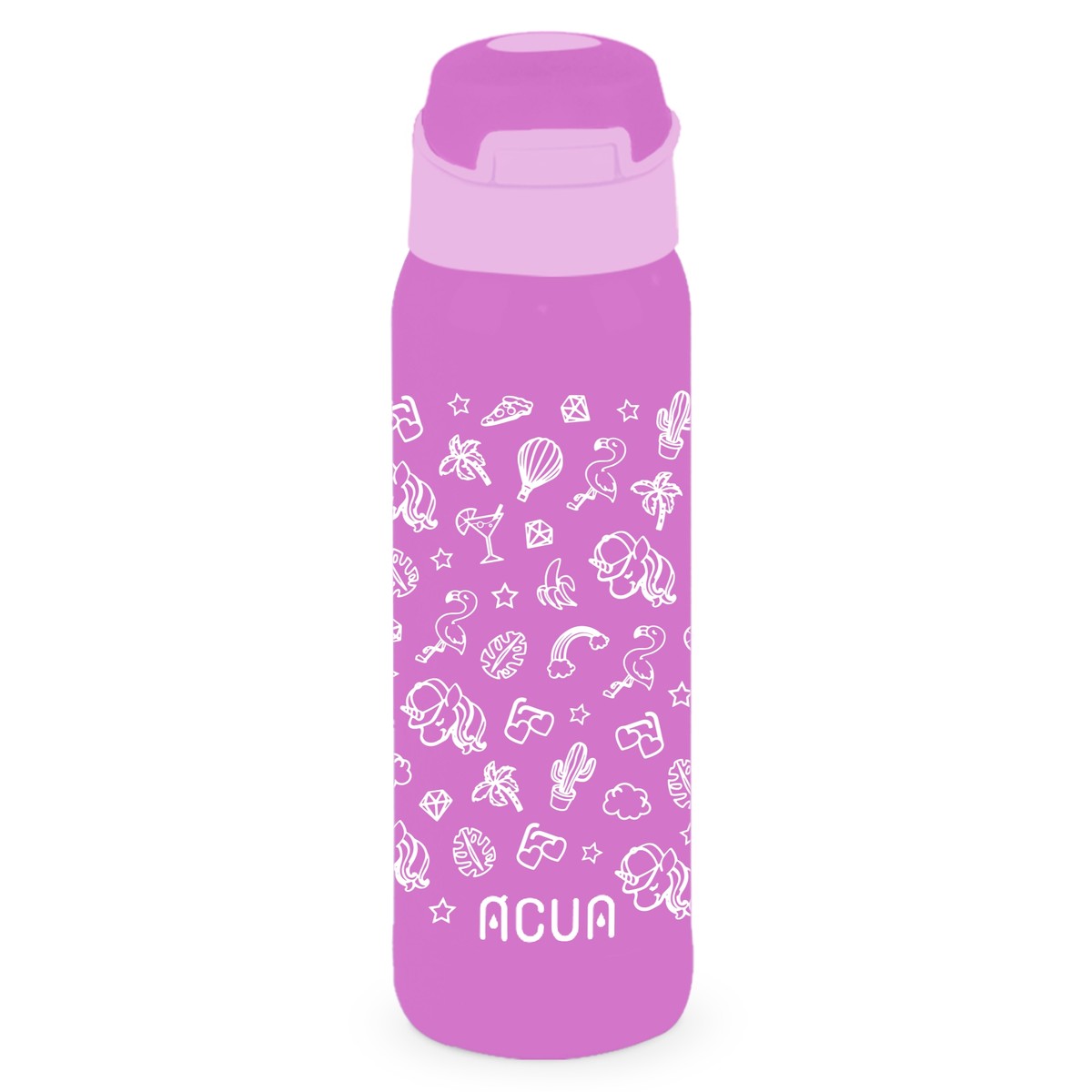 Borraccia Termica In Acciaio Inox Acua Kids Unicorni 500ml