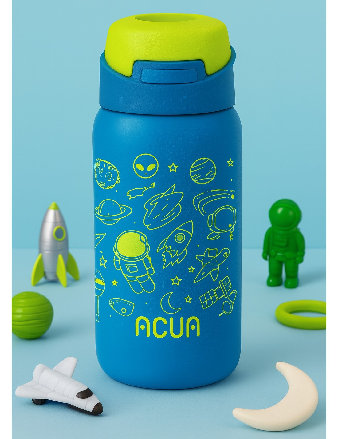 Borraccia Termica In Acciaio Inox Acua Kids Astronauti 350ml