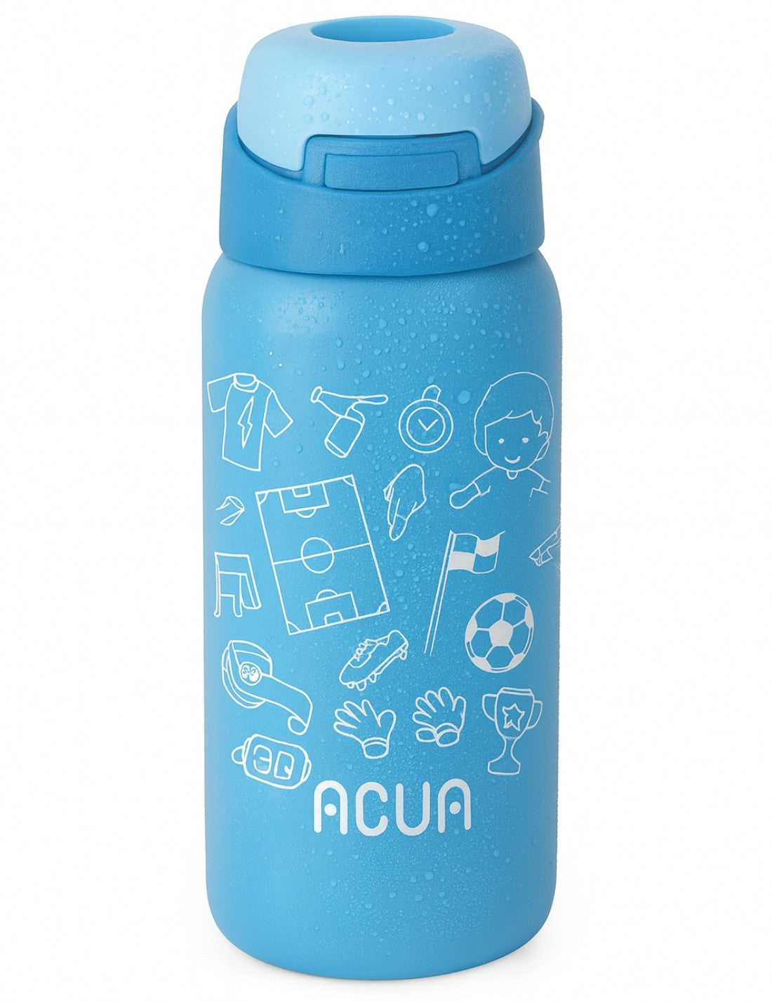 Borraccia Termica In Acciaio Inox Acua Kids Calcio 350ml