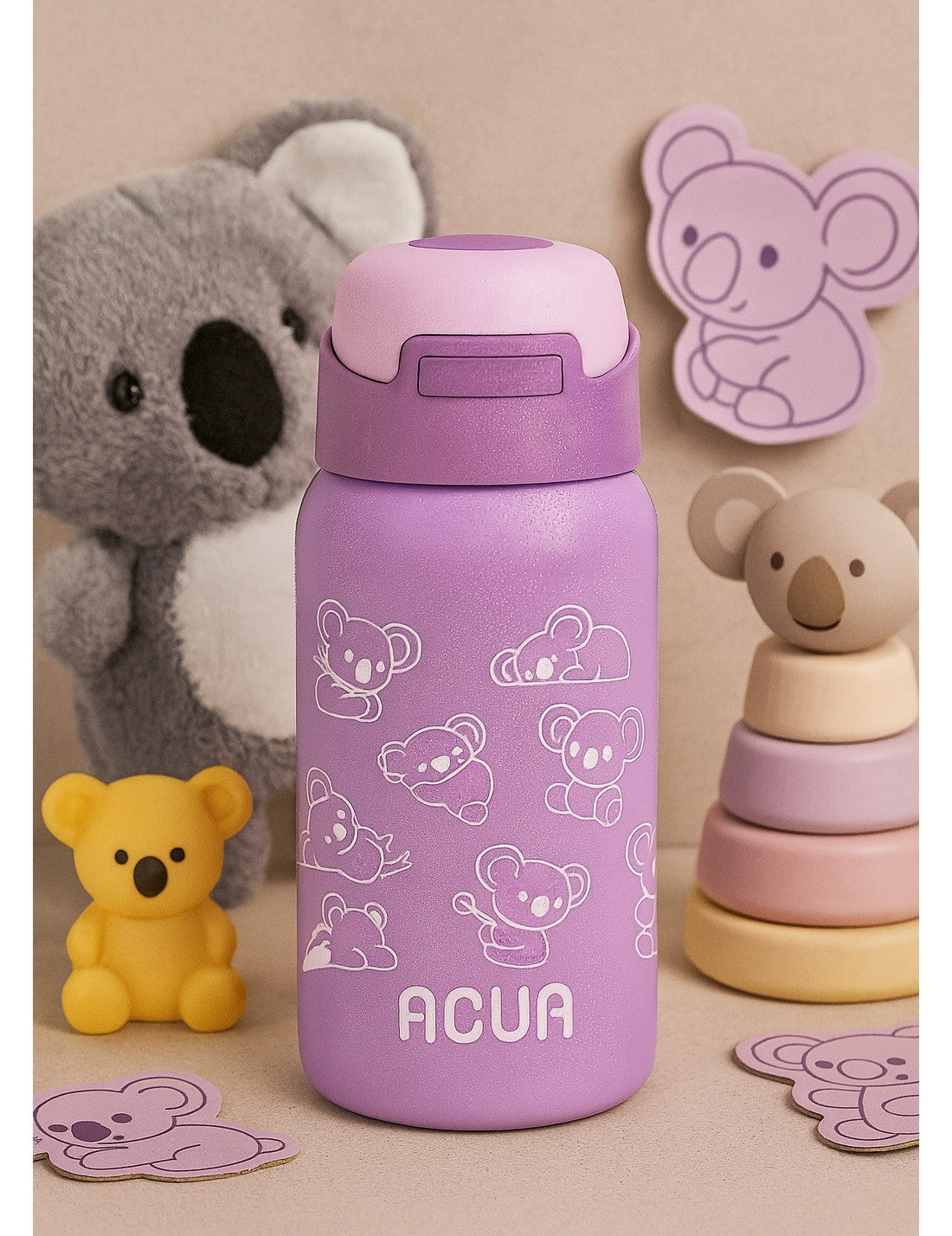 Borraccia Termica In Acciaio Inox Acua Kids Koala 350ml