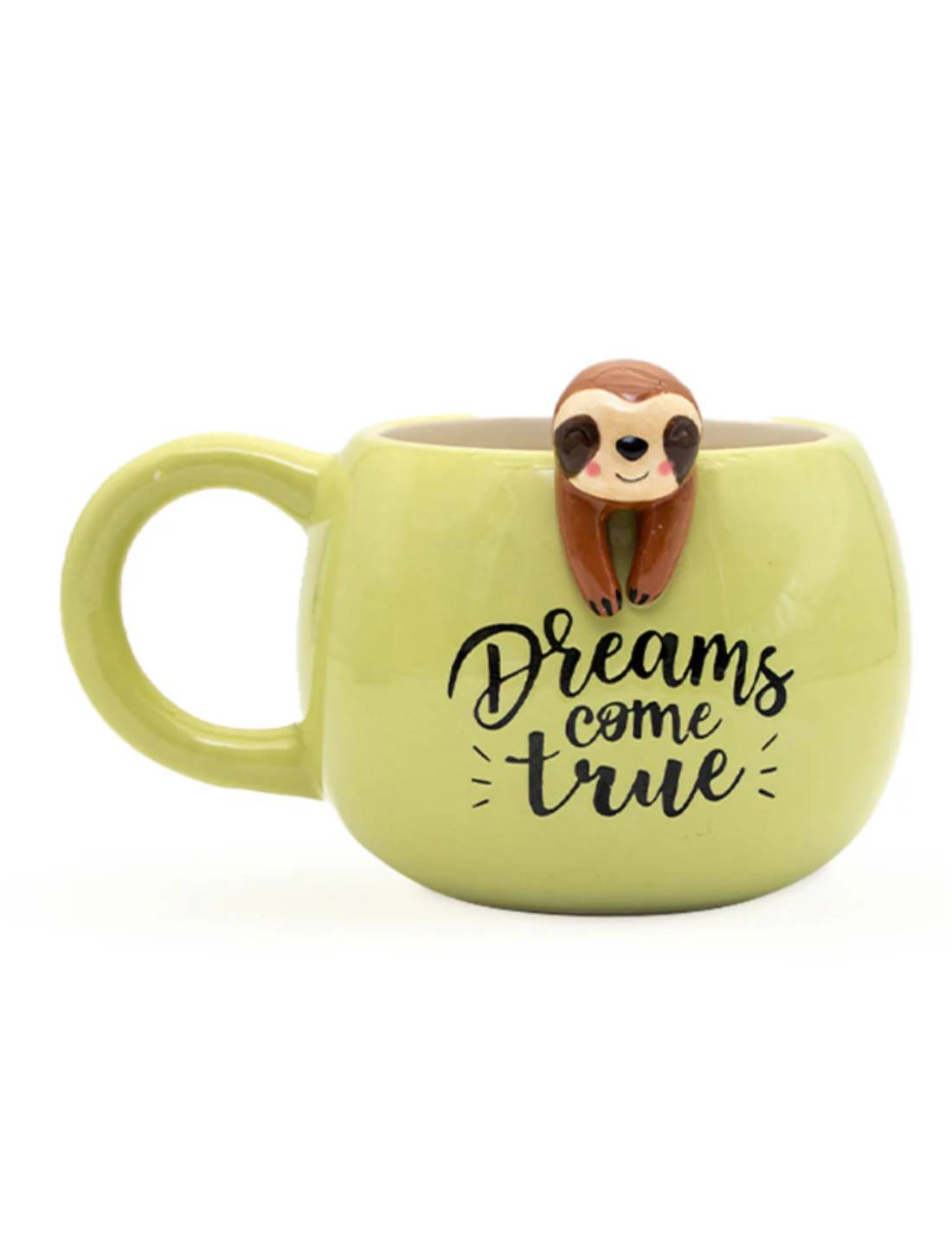 Tazza Verde Con Bradipo - Dreams Come True