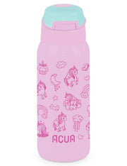 Borraccia Termica In Acciaio Inox Acua Kids Unicorni 350ml