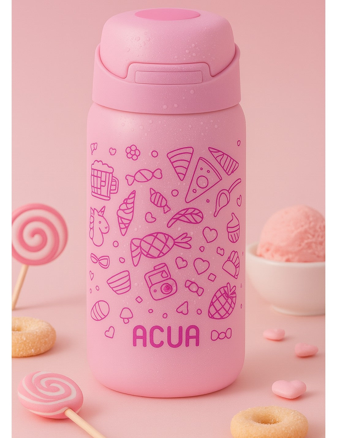 Borraccia Termica In Acciaio Inox Acua Kids Summer 350ml