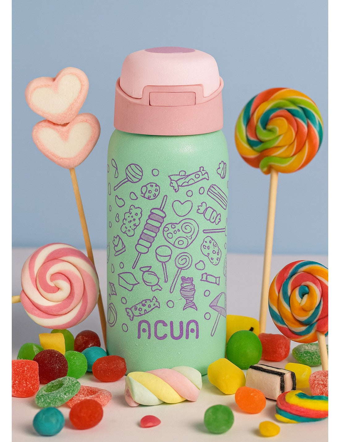 Borraccia Termica In Acciaio Inox Acua Kids Candy 350ml
