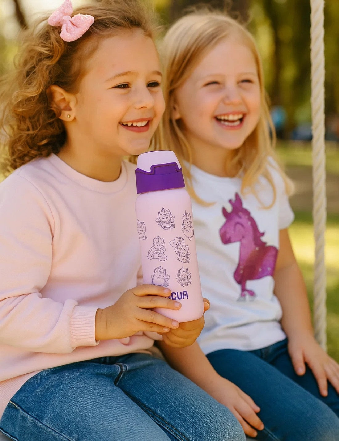 Borraccia Termica In Acciaio Inox Acua Kids Unicorns 350ml