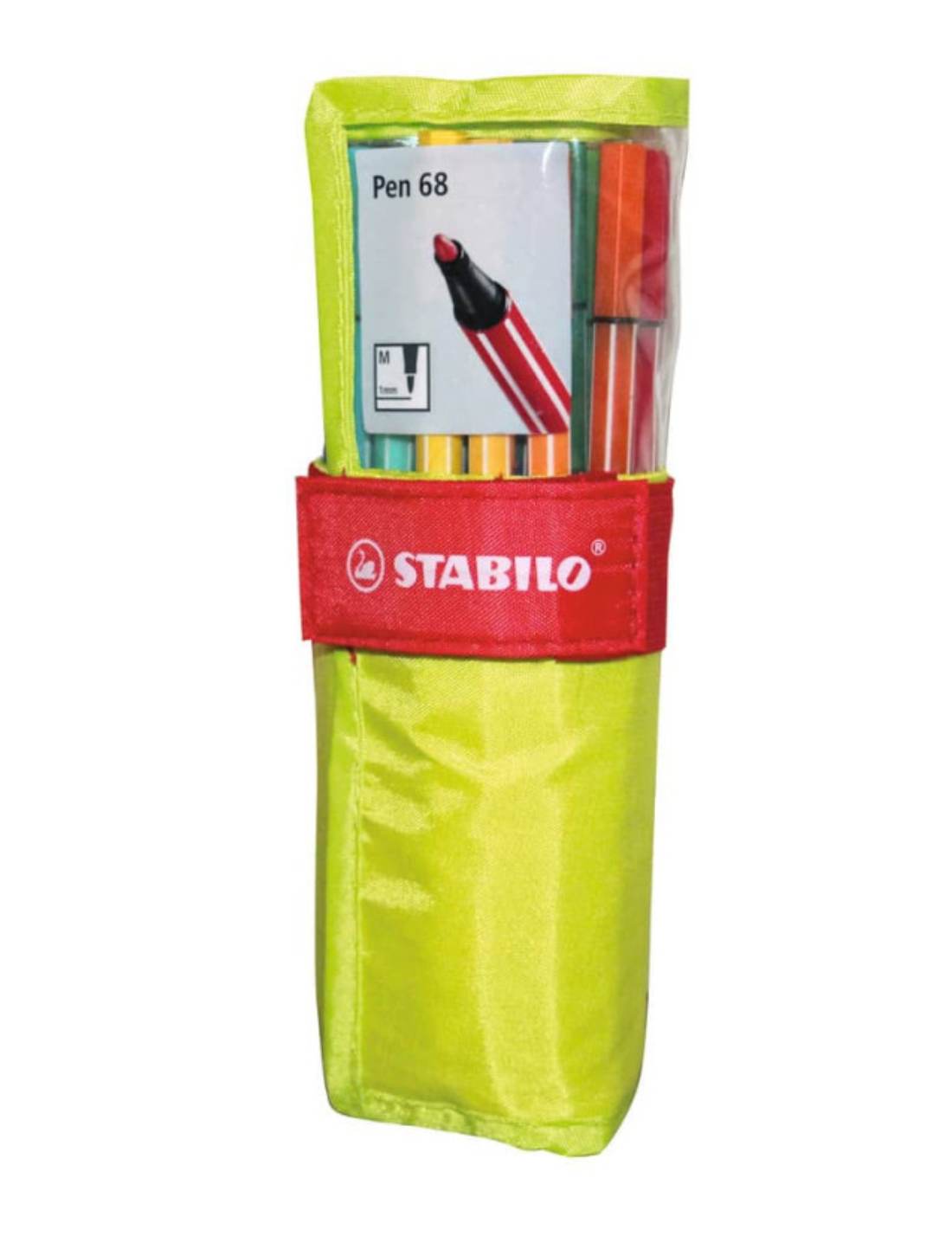 Pennarelli Stabilo Pen 68 Rotolo 25 Colori