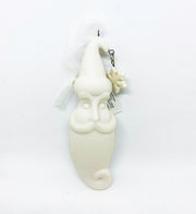 Addobbo Albero Di Natale Viso Babbo Natale In Ceramica