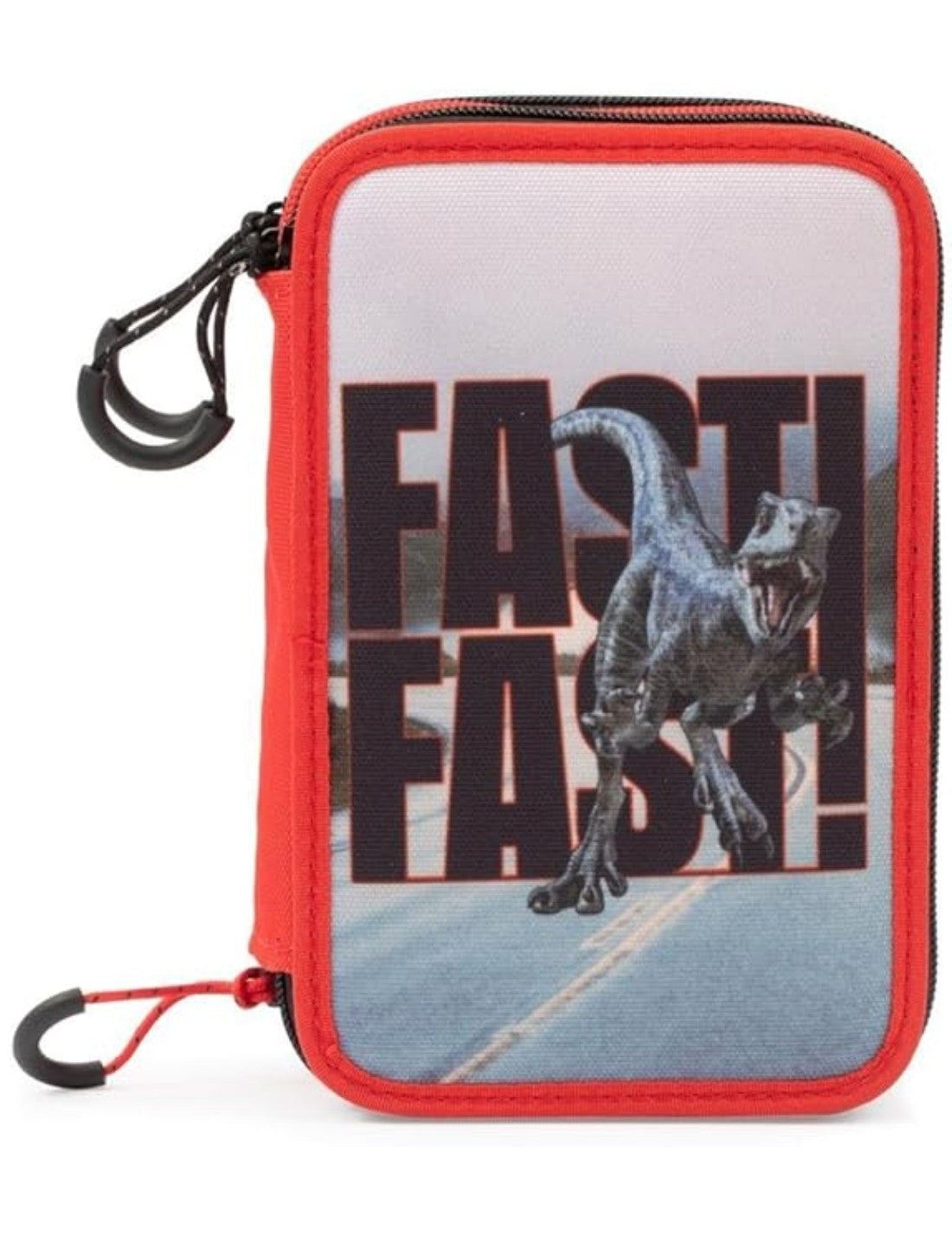 Astuccio Completo 3 Zip Jurassic World
