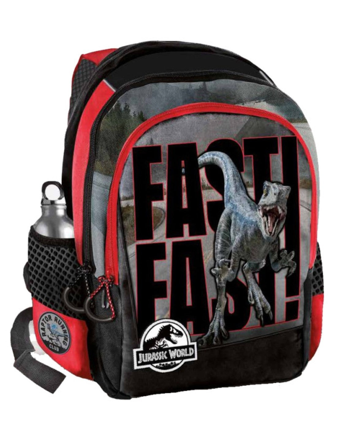 Zaino Scuola 3 Scomparti Round Jurassic World