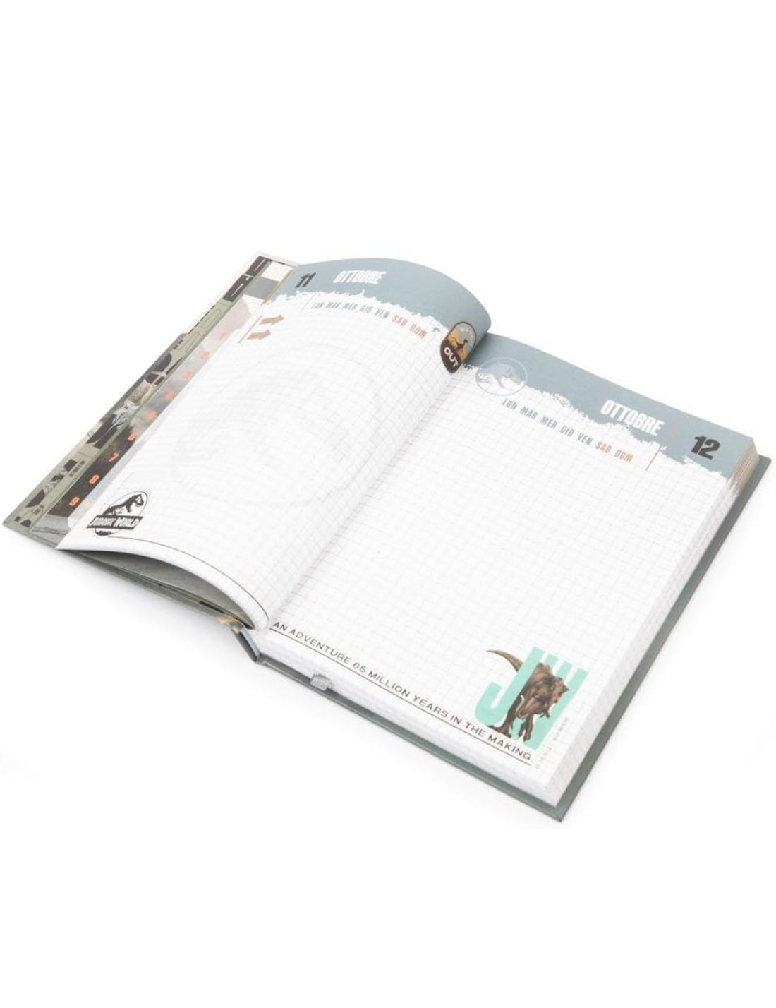 Diario Scuola 10 Mesi Non Datato Jurassic World