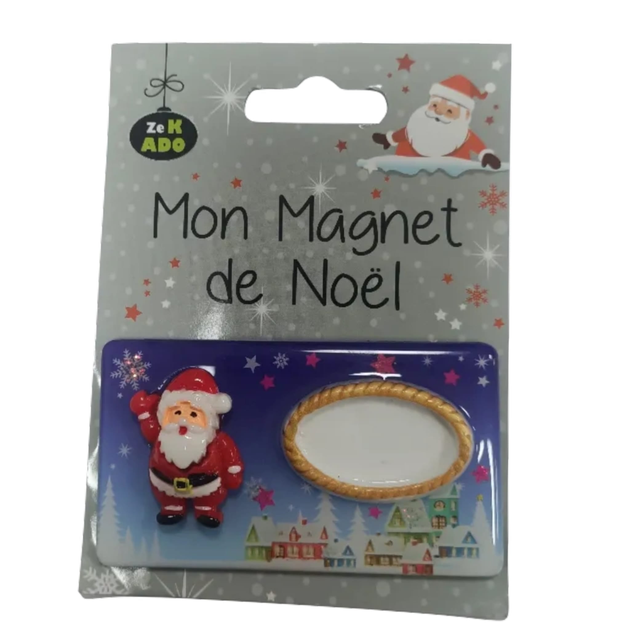 Addobbo Natale Calamita Babbo Natale Saluta