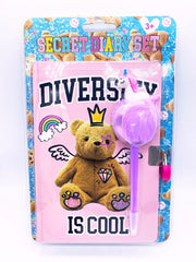 Set Diario Segreto Con Lucchetto Tri-Coastal Diversity is Cool