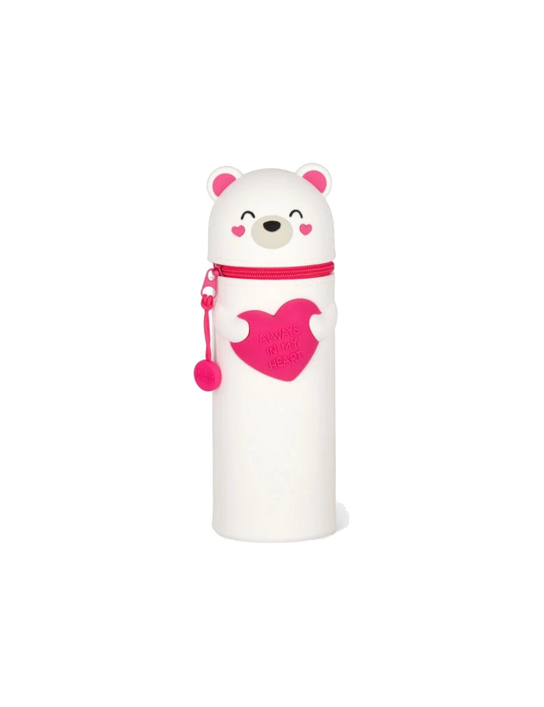 Astuccio 2 In 1 Morbido Silicone Kawaii Orso Con Cuore Legami