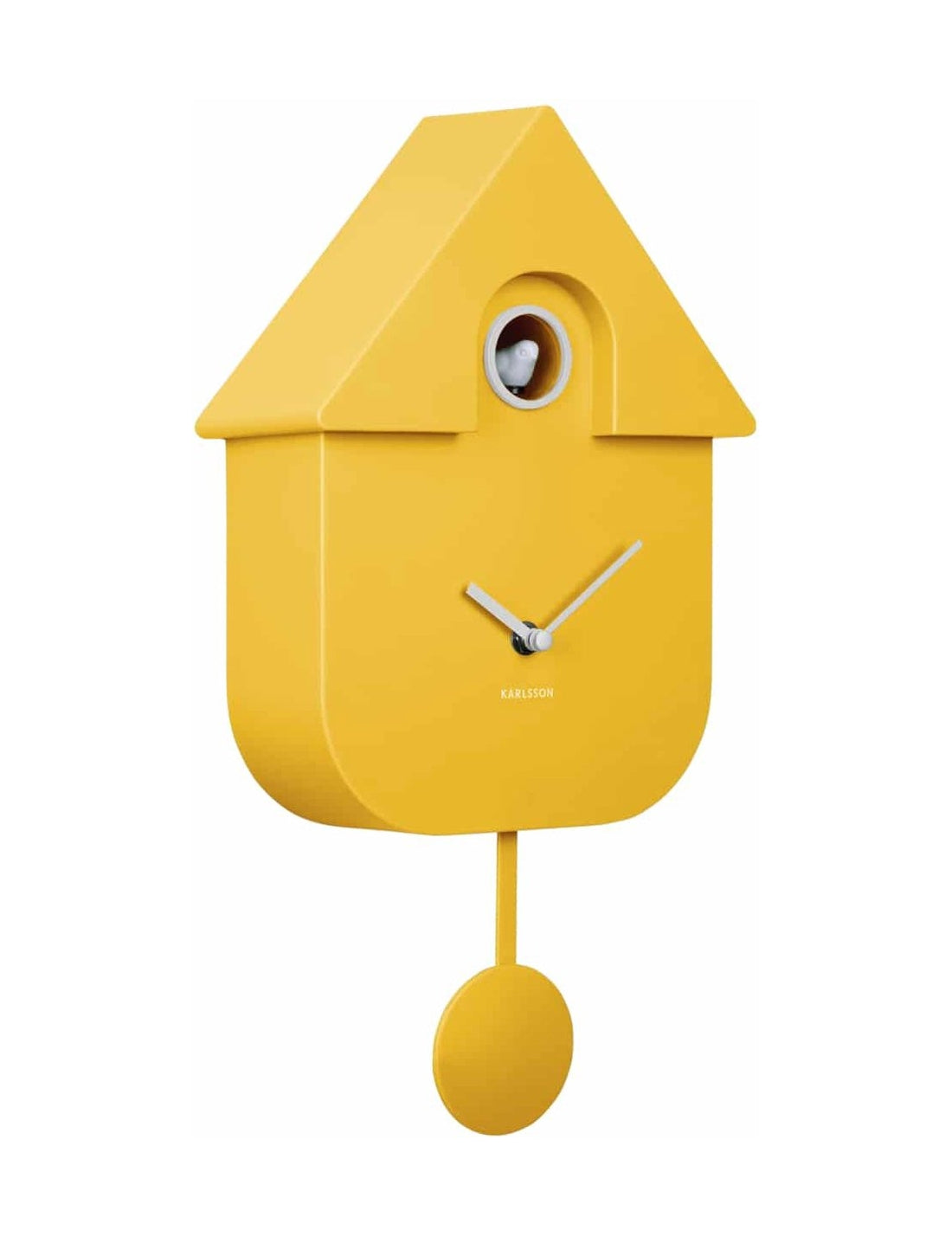 Orologio Moderno A Cucù In ABS Giallo