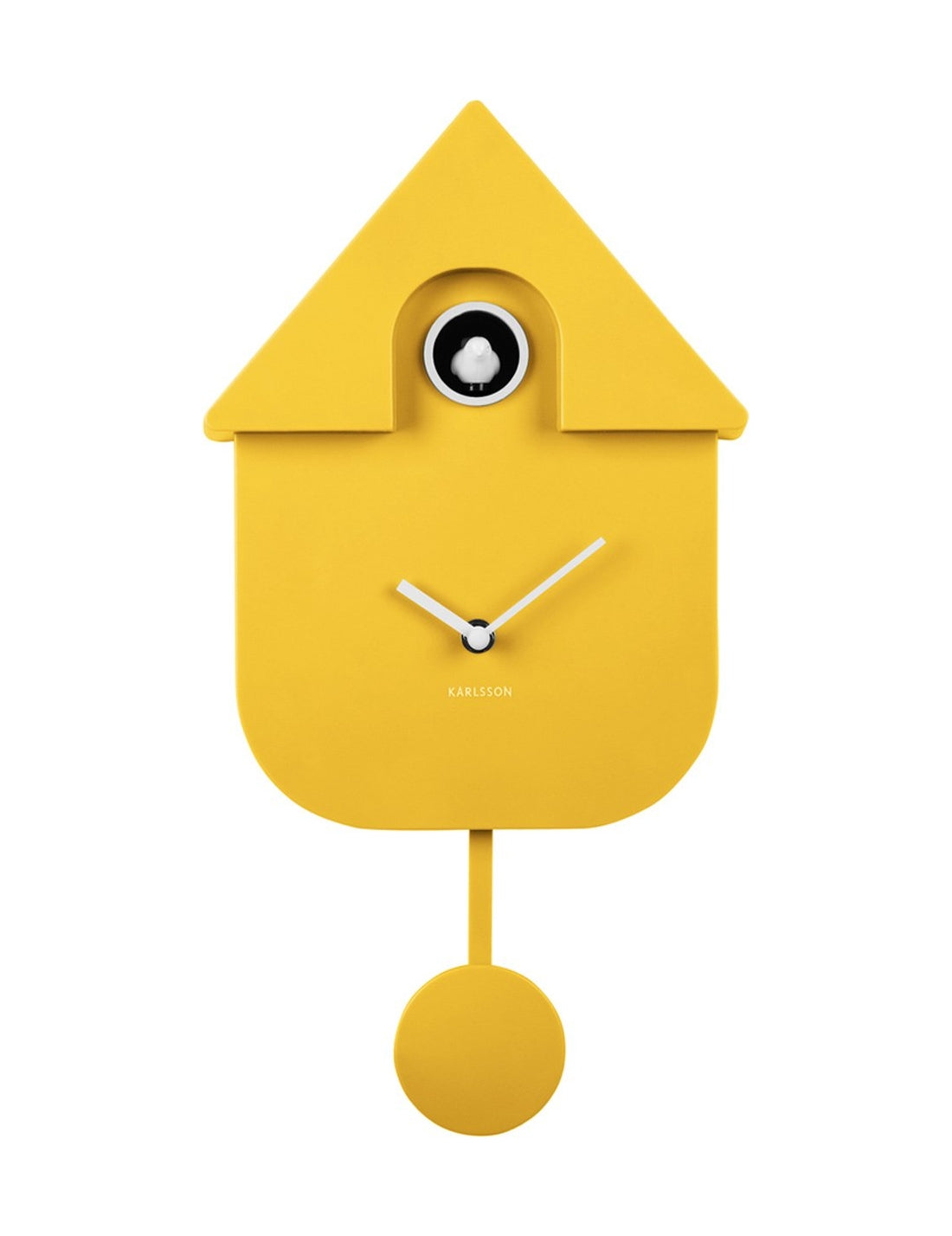 Orologio Moderno A Cucù In ABS Giallo