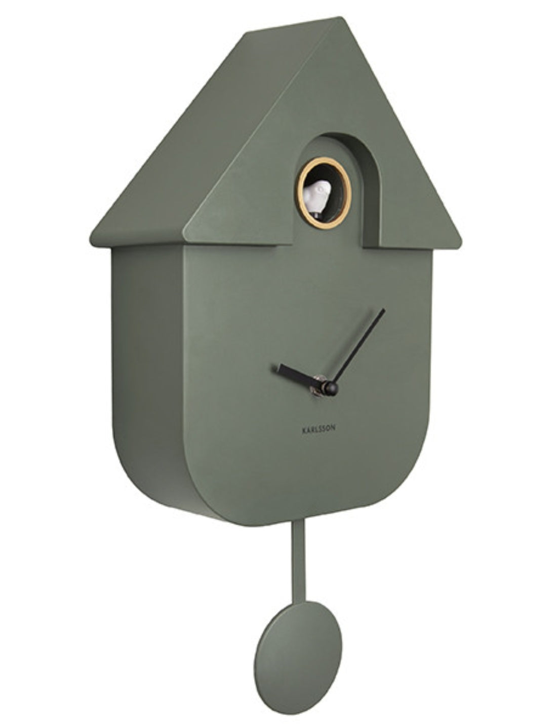 Orologio Moderno A Cucù In ABS Jungle Green