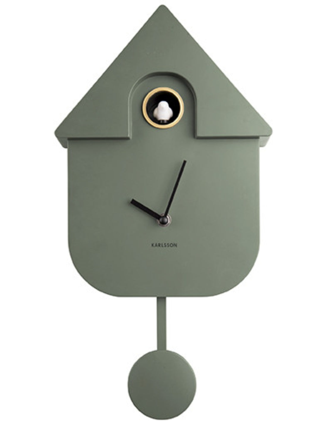 Orologio Moderno A Cucù In ABS Jungle Green