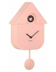 Orologio Moderno A Cucù In ABS Rosa Chiaro